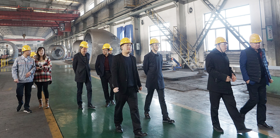 集团领导考察山西古特金铸造有限公司